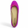 Charlotte - Ballerina pink fushia large size - Chaussures femme grande taille - Shoesissime