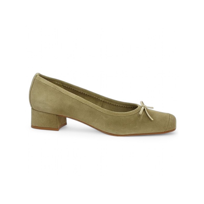 Vica - Beige Trotteur grande taille - Chaussures Femmes 42, 43, 44, 45 - Shoesissime