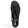 Isa - D3674 Black Sandal Remonte grande taille - Women's large size sandals - Shoesissime