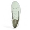 sneakers cuir blanc femme grande pointure Gabor 42, 42.5, 43, 44 Shoesissime, vue dessus