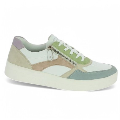 D0J01-87 sneakers Remonte couleur pastels grande taille femme Shoesissime, vue profil