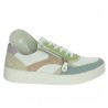 tennis grande taille femme blanche et couleurs pastels semelle amovible Shoesissime, vue détails