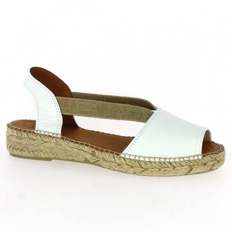 ETNA Blanc de Toni Pons - Espadrille Grande Taille Femme - Pointures 41, 42, 43, 44, 45 - Shoesissim