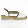 ETNA Blanc de Toni Pons - Espadrille Grande Taille Femme - Pointures 41, 42, 43, 44, 45 - Shoesissim