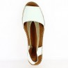 ETNA Blanc de Toni Pons - Espadrille Grande Taille Femme - Pointures 41, 42, 43, 44, 45 - Shoesissim