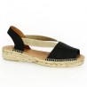 ETNA Black - Espadrilles by Toni Pons in large size : 41, 42, 43, 44, 45 - Chaussures Women Paris