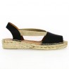 ETNA Black - Espadrilles by Toni Pons in large size : 41, 42, 43, 44, 45 - Chaussures Women Paris