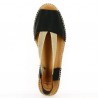 ETNA Black - Espadrilles by Toni Pons in large size : 41, 42, 43, 44, 45 - Chaussures Women Paris