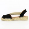 ETNA Black - Espadrilles by Toni Pons in large size : 41, 42, 43, 44, 45 - Chaussures Women Paris