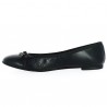 Ballerines Grandes Pointures, Ballerine Grande Taille Noemie Noir Mat du 42 au 45 - Shoesissime