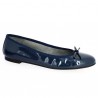 Ballerines Grandes Pointures, Ballerines Grande Taille, Noemie Vernis Bleu, du 41 au 45 - Shoesissim