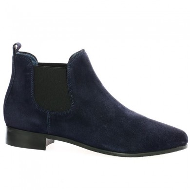 Blue Velvet Boot Large Size 42 43 44 45