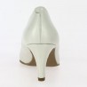 Escarpin blanc à Petit talon en grande pointure de Shoesissime - Spécialiste chaussures Femme Grande