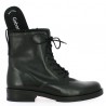 Black lace-up boots 8, 9.5, 9, 9.5 women Gabor, heel view